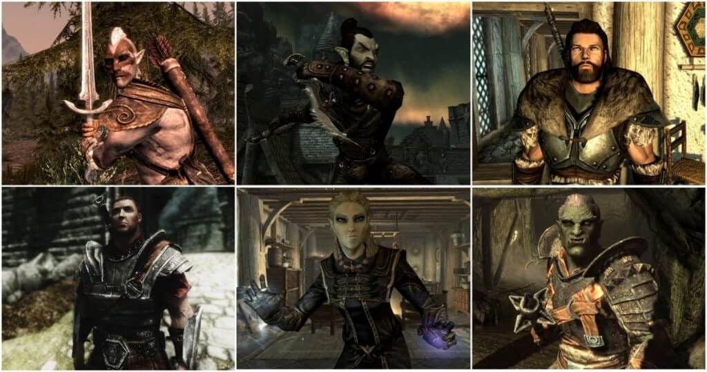 Skyrim Characters and Races