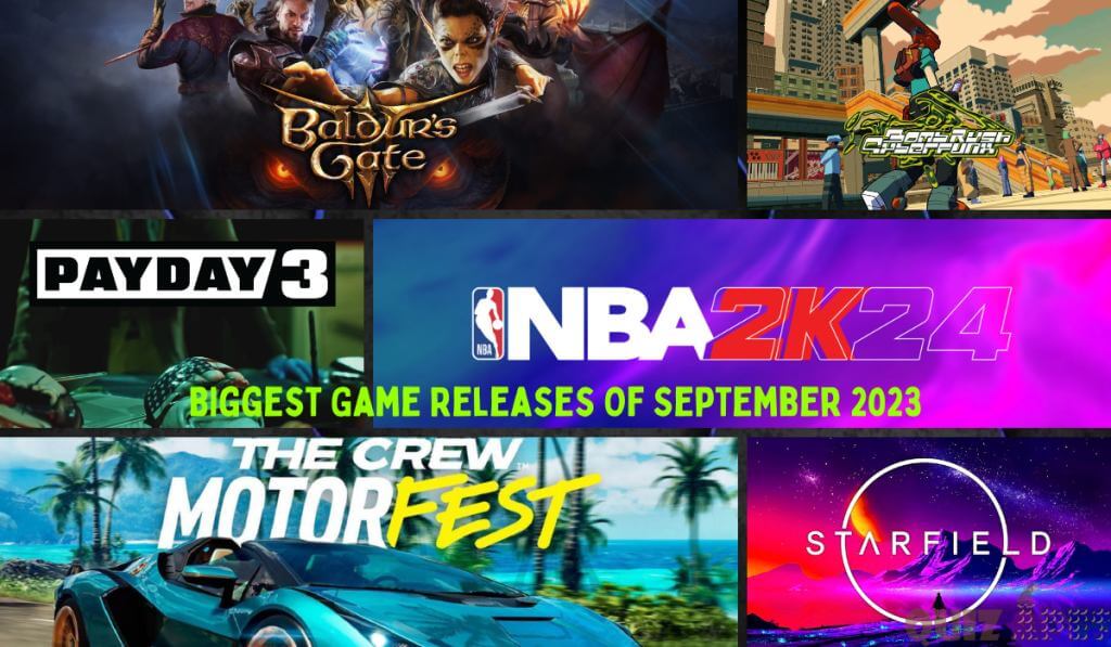 The Biggest Game Releases Of September 2023